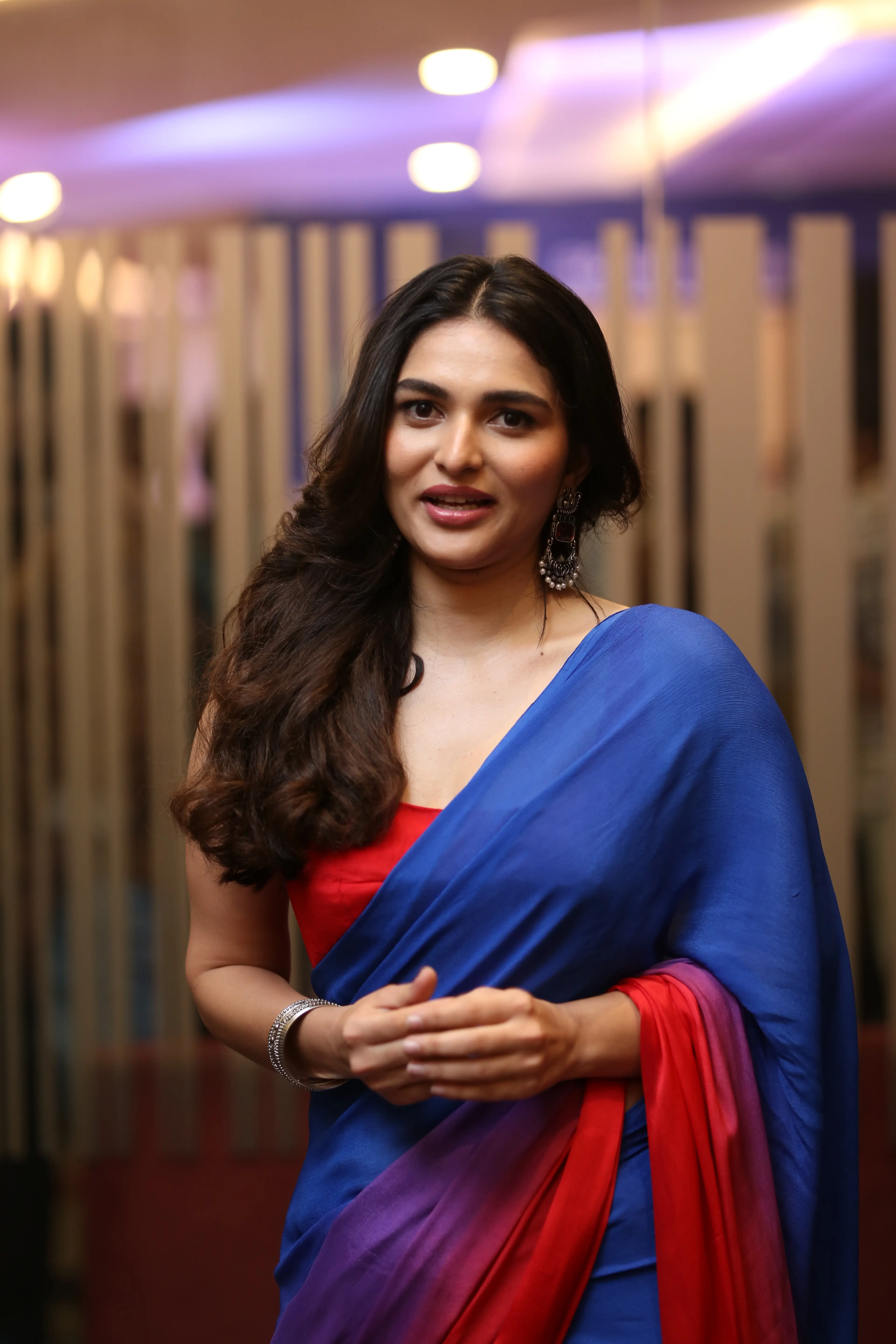 Heroine Kayadu Lohar photos from the Funky movie event. (1)