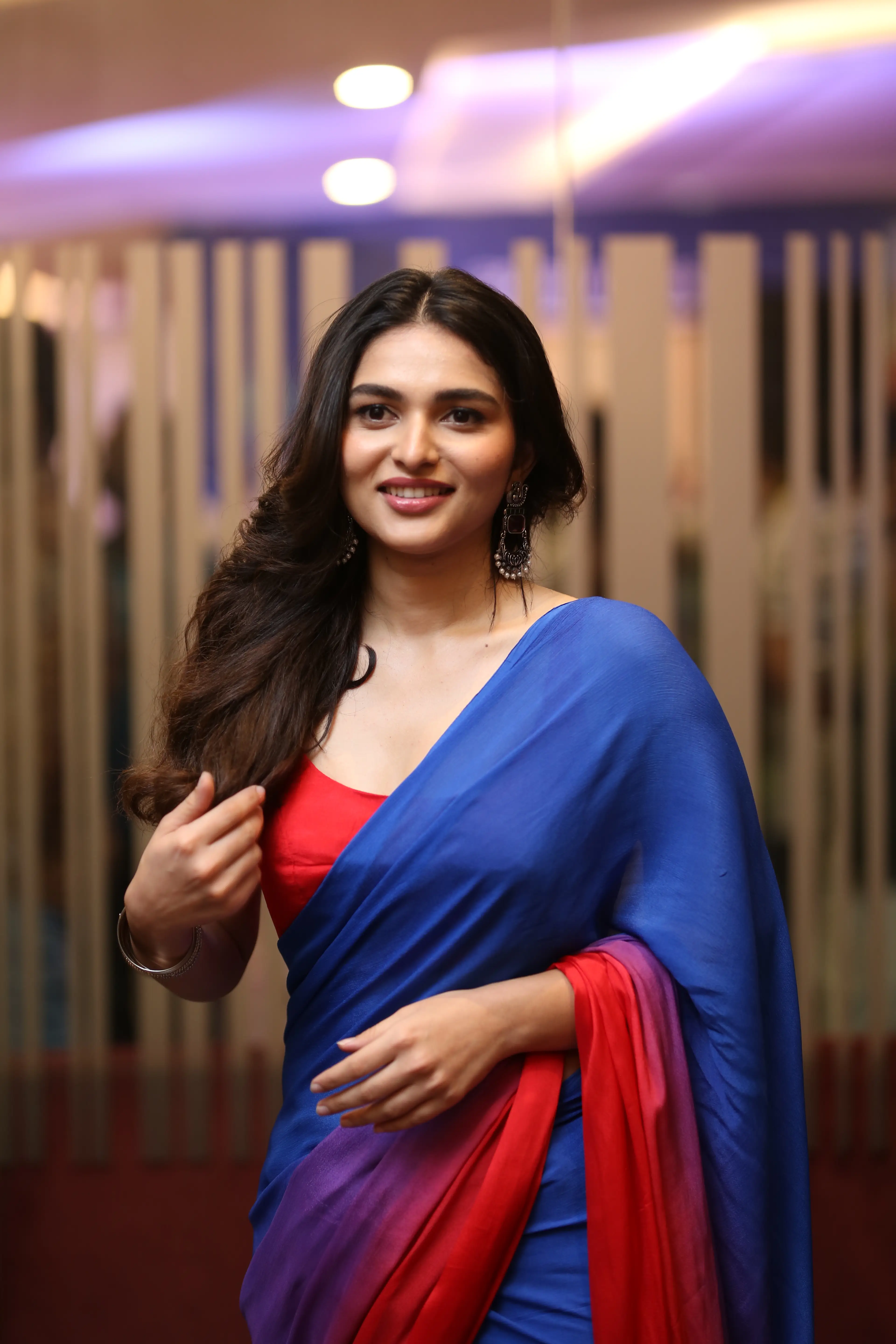 Heroine Kayadu Lohar photos from the Funky movie event. (1)