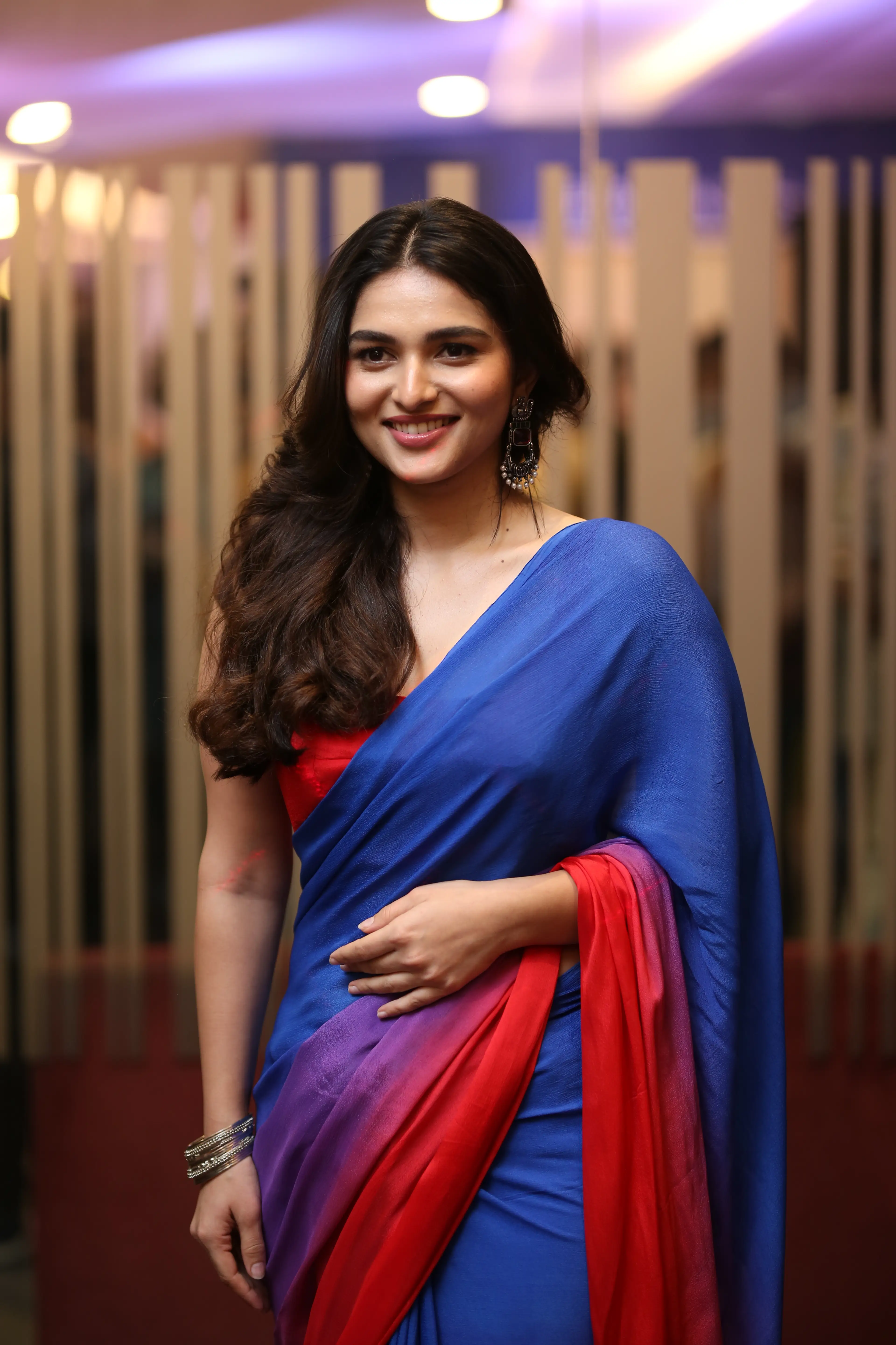 Heroine Kayadu Lohar photos from the Funky movie event. (1)