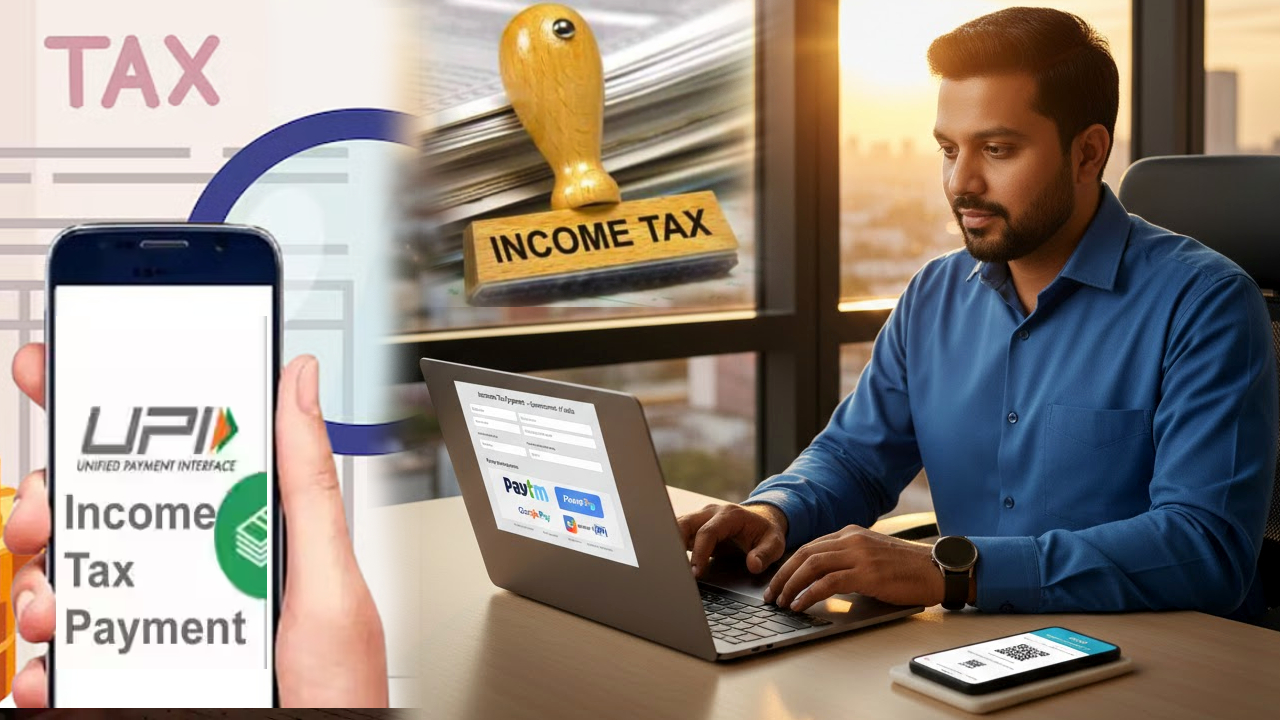 Income Tax Online : టాక్స్ పేయర్లు పండగ చేస్కోండి.. ఇకపై UPI ద్వారా TAX కట్టేయండి.. ఇదిగో సింపుల్ ప్రాసెస్!