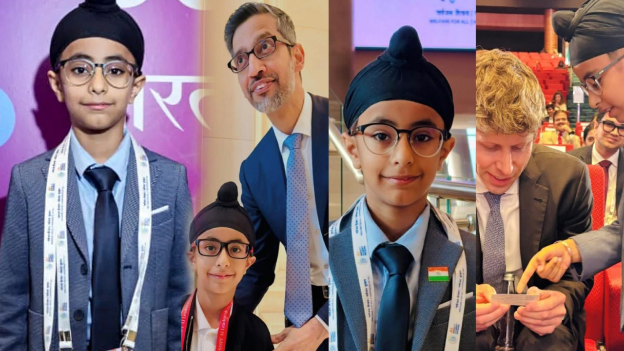 India AI Impact Summit 2026 : ఈ 8ఏళ్ల బాలుడి ముందు టెక్ దిగ్గజాలే సైలెంట్.. AI సమ్మిట్‌లో రణ్‌వీర్ సచ్‌దేవా ప్రతిభకు ప్రపంచం ఫిదా!