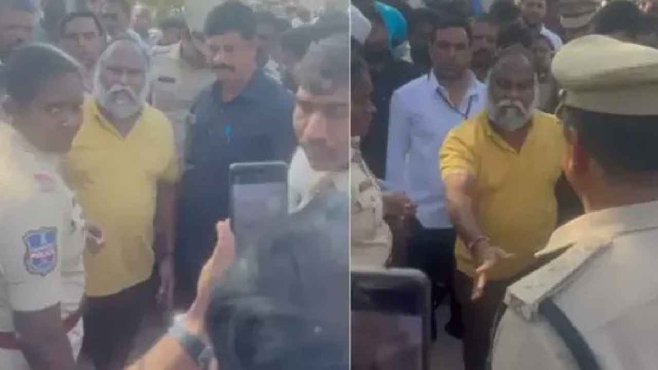 Jagga Reddy: సంగారెడ్డిలో హైటెన్షన్.. సీఐపై ఆవేశంతో ఊగిపోయిన జగ్గారెడ్డి.. వదిలేది లేదని వార్నింగ్