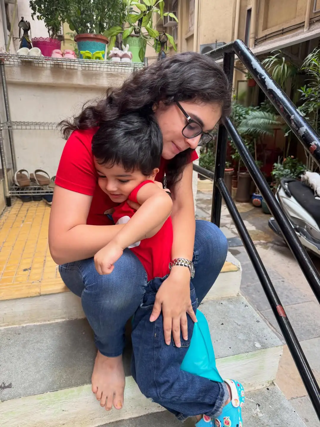 Kajal Aggarwal shares her son pre-school cute photos