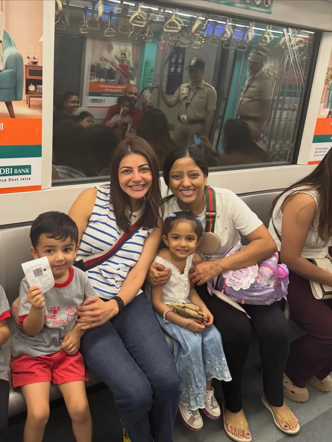 Kajal Aggarwal shares her son pre-school cute photos