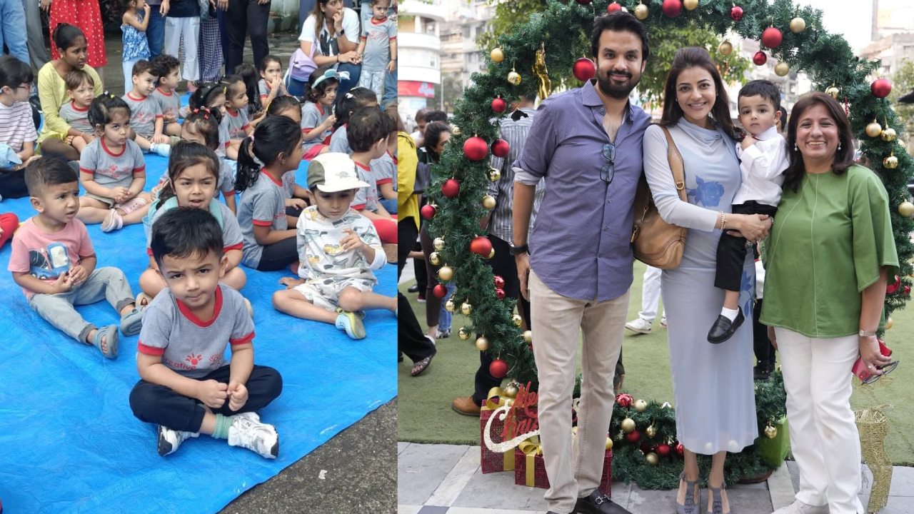 Kajal Agarwal: కొడుకు ప్రీ స్కూల్ ఫోటోలు షేర్ చేసిన కాజల్.. ఎంత క్యూట్ గా ఉన్నాయి చూడండి