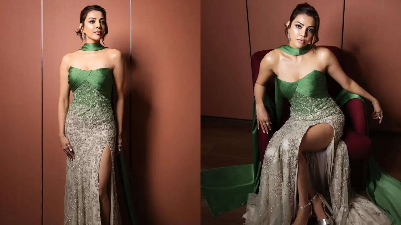 Kajal Aggarwal Stunning Looks for Film fare Awards Event