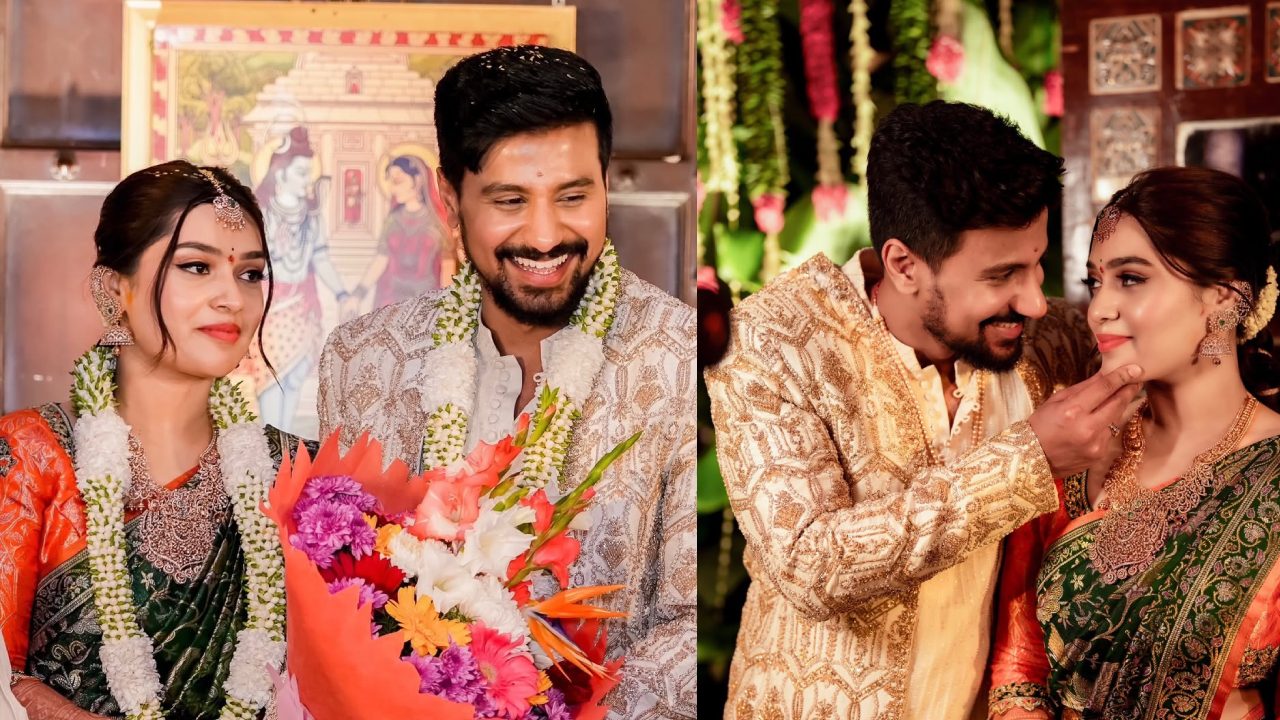 Dushyanth : ఎంపీ కూతుర్ని నిశ్చితార్థం చేసుకున్న హీరో.. ఫోటోలు వైరల్.. విజయ్ రష్మిక పెళ్లి రోజే..