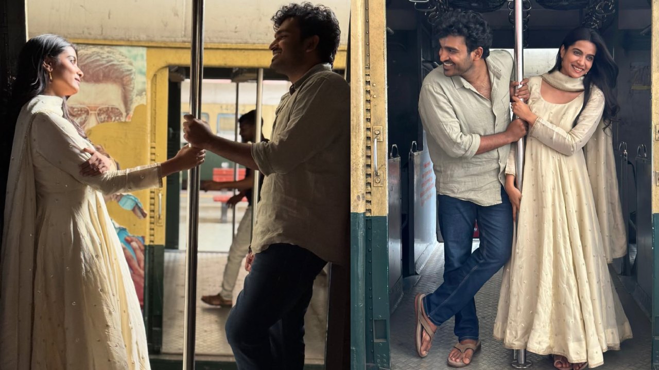 Kiran Abbavaram : హీరోయిన్ తో కలిసి చెన్నై లోకల్ ట్రైన్ లో కిరణ్ అబ్బవరం.. ఫోటోలు వైరల్..