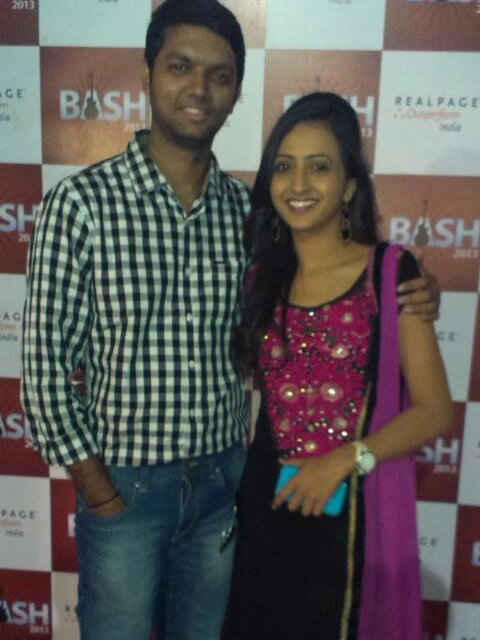 Anchor Lasya Shares Photos with Husband Manjunath on Wedding Anniversary `