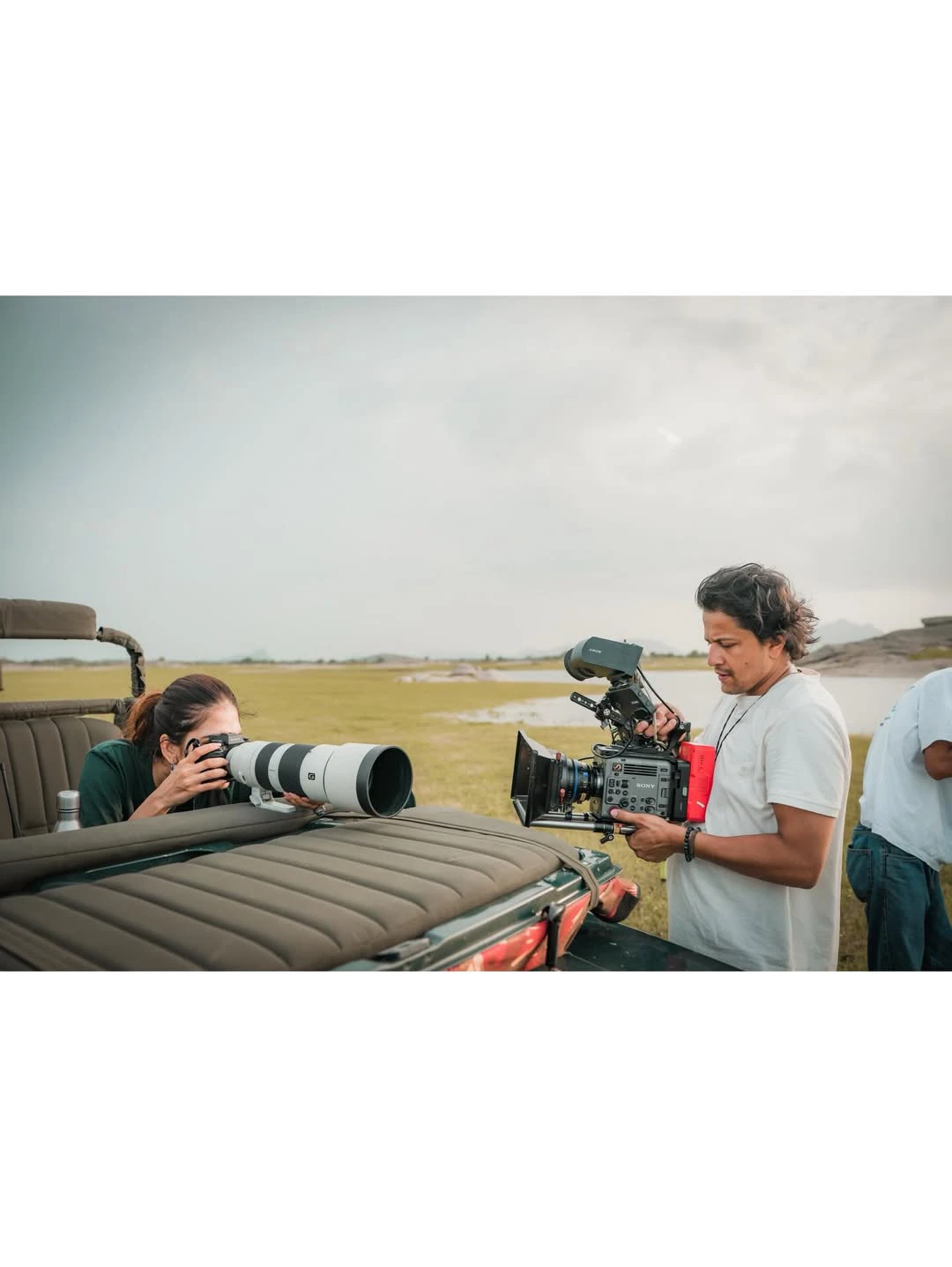 Malavika Mohanan Turned as Wild Life Photographer