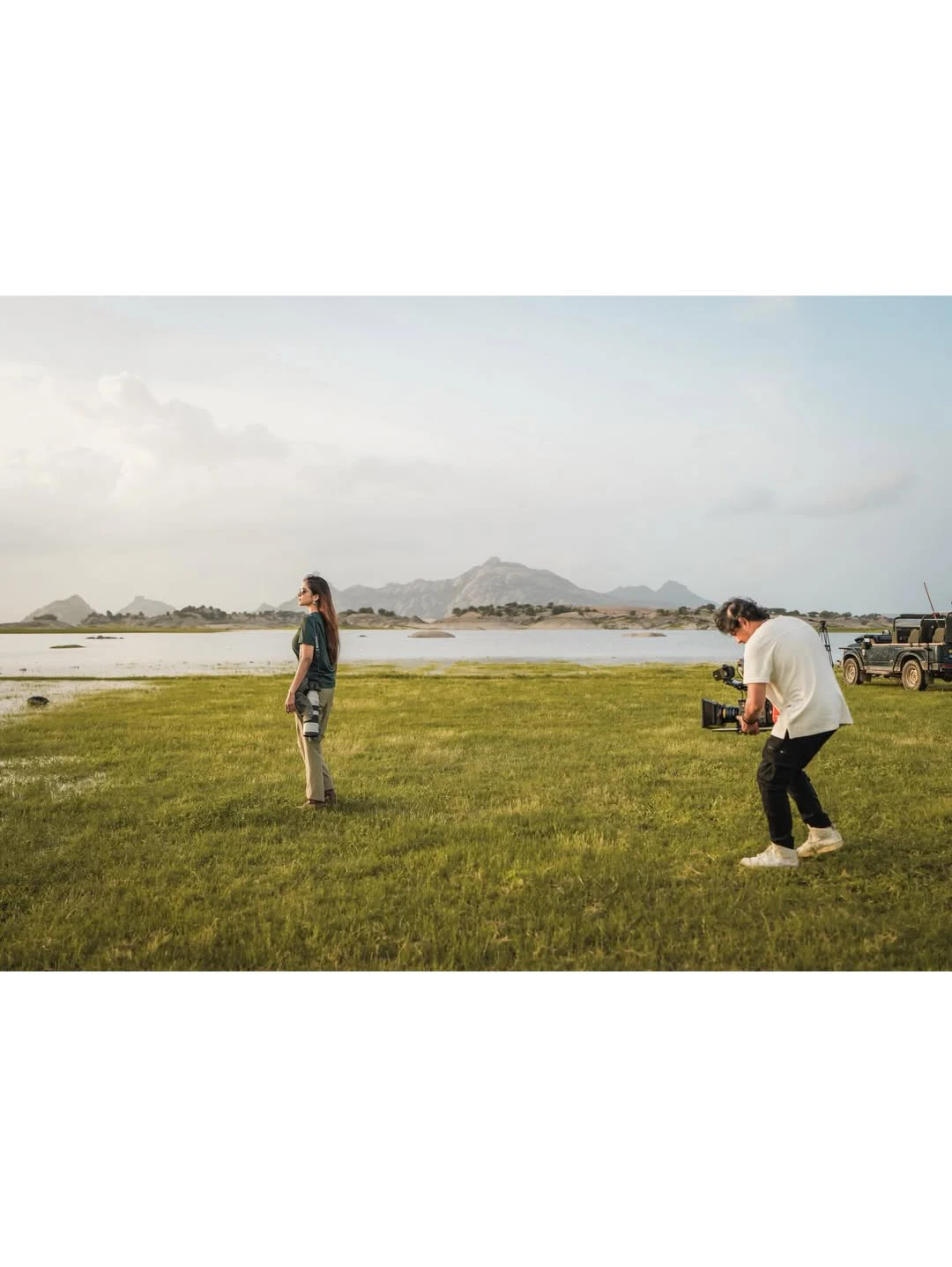 Malavika Mohanan Turned as Wild Life Photographer