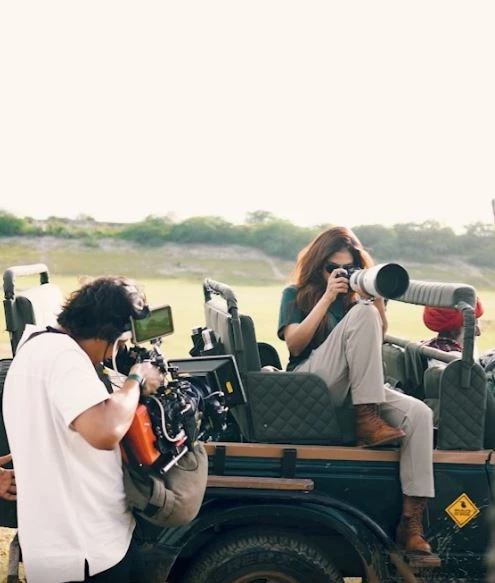 Malavika Mohanan Turned as Wild Life Photographer