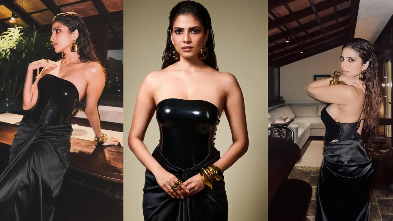 Malavika Mohanan Shines in Modern Black Dress