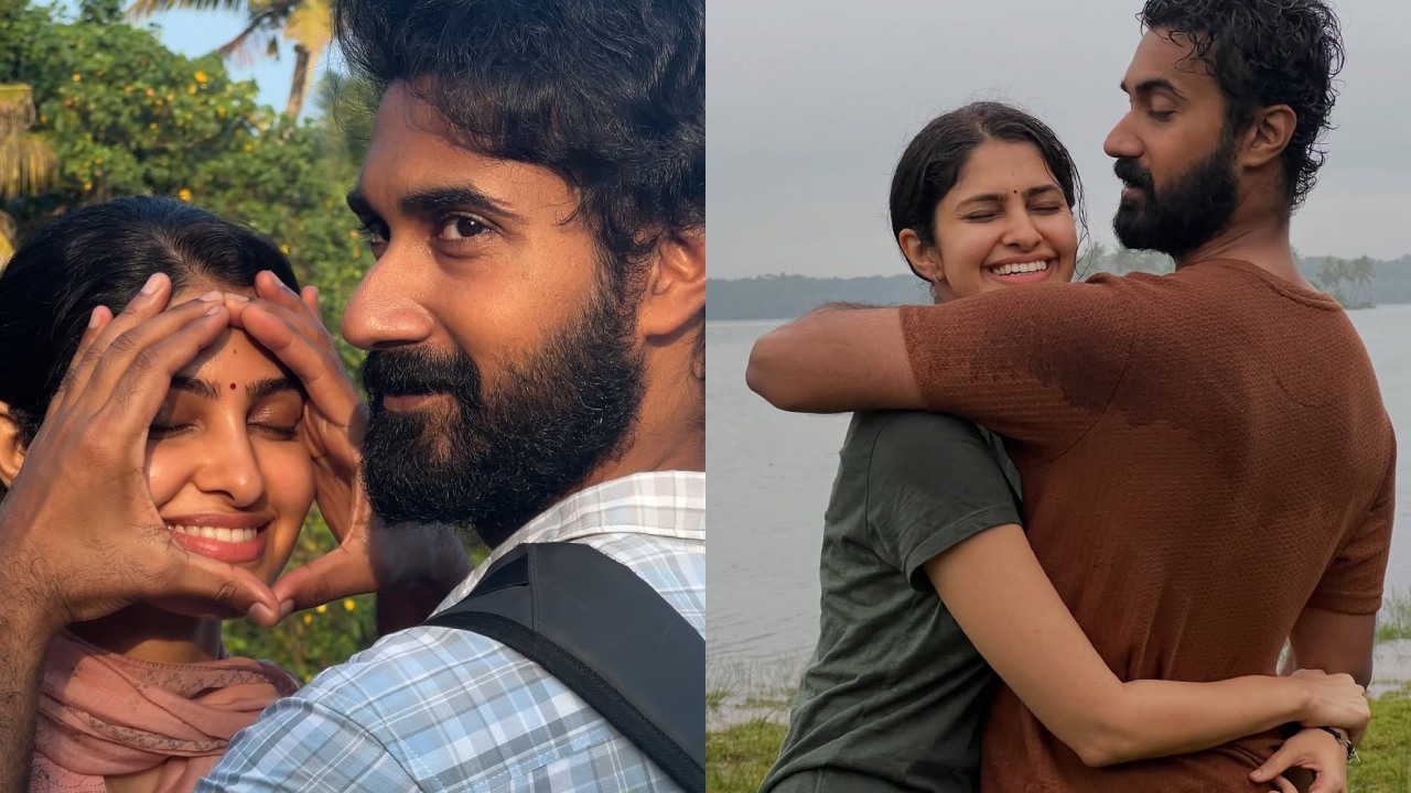 Couple Friendly : ‘కపుల్ ఫ్రెండ్లీ’.. క్యూట్ వర్కింగ్ స్టిల్స్ షేర్ చేసిన హీరో హీరోయిన్.. ఫొటోలు..