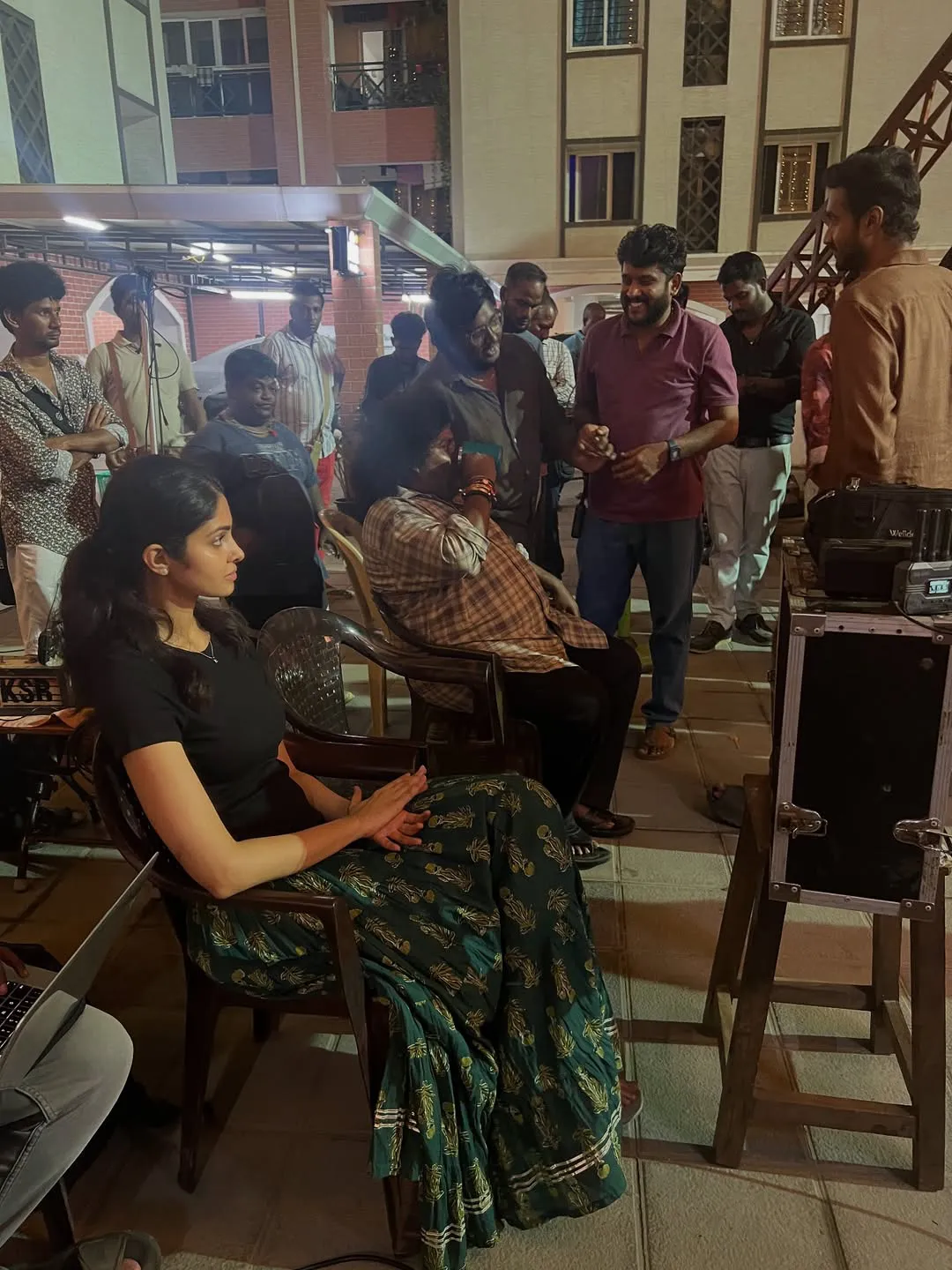 Manasa Varanasi Shares Couple Friendly Working Stills