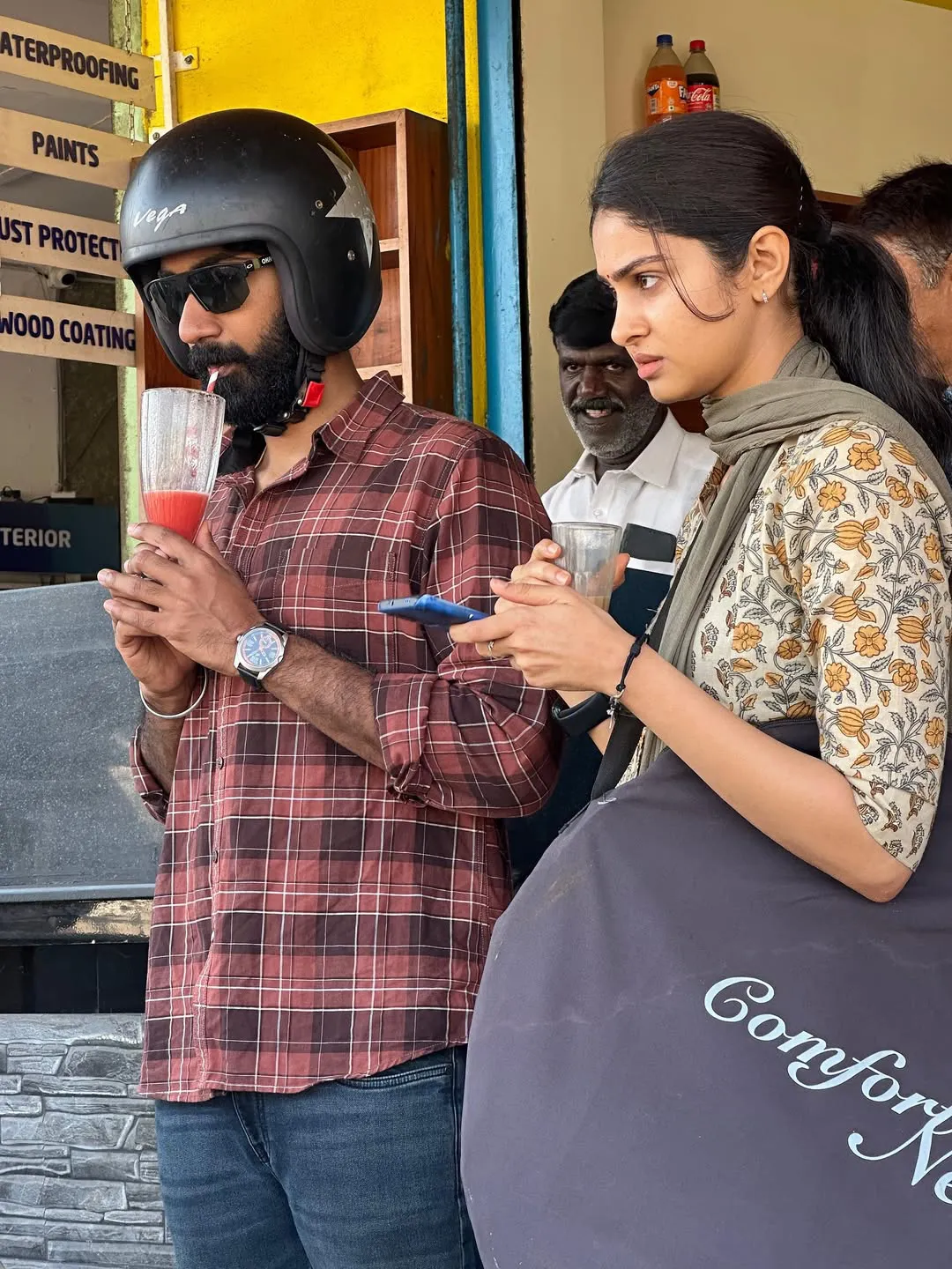 Manasa Varanasi Shares Couple Friendly Working Stills