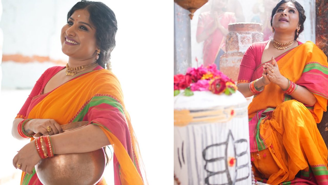 Singer Mangli : శివరాత్రి స్పెషల్.. సింగర్ మంగ్లీ సాంగ్ షూట్ ఫొటోలు..