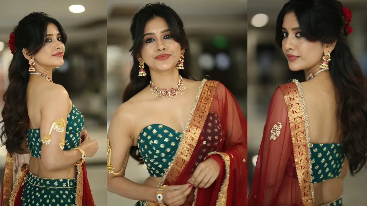 Nabha Natesh Stunning Looks like a Queen