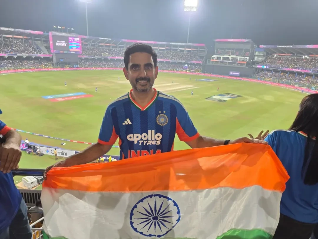 Nara Lokesh Mathukumilli Bharat Enjoyed in Ind Vs Pak Match