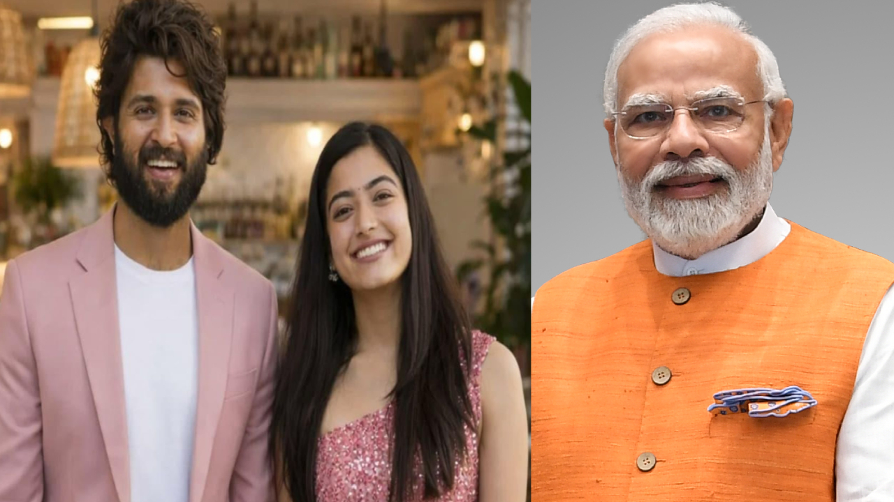 Narendra Modi: విజయ్-రష్మిక జంటకు అరుదైన గౌరవం.. శుభాకాంక్షలు తెలుపుతూ ప్రధాని మోదీ సందేశం