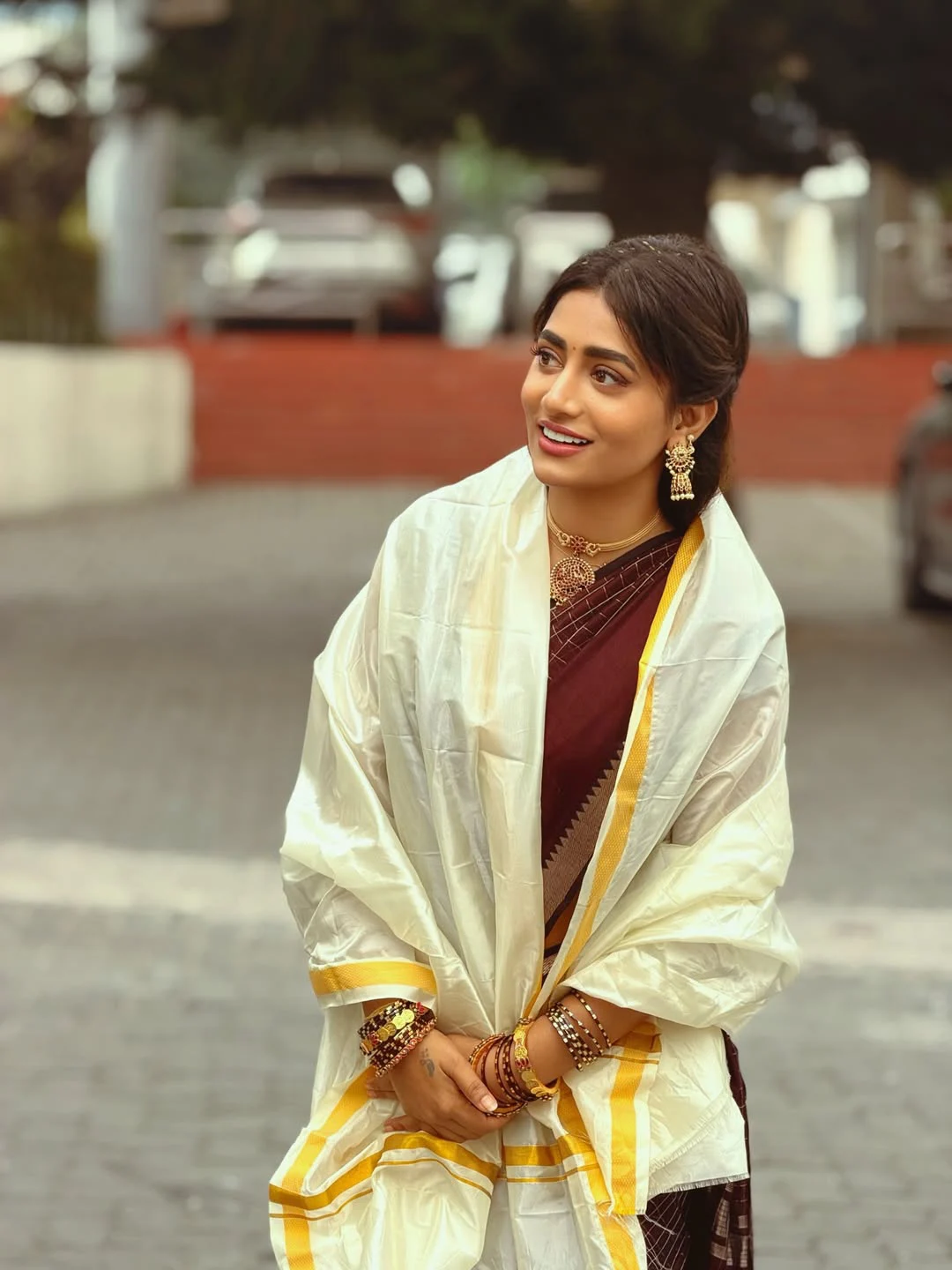 Nayani Pavani Visits Tirumala Temple