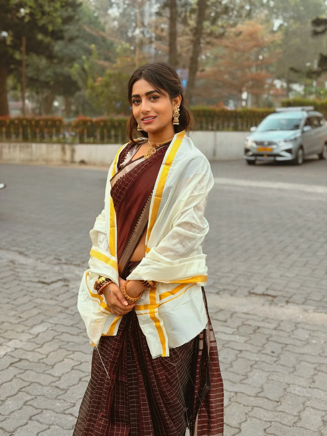 Nayani Pavani Visits Tirumala Temple