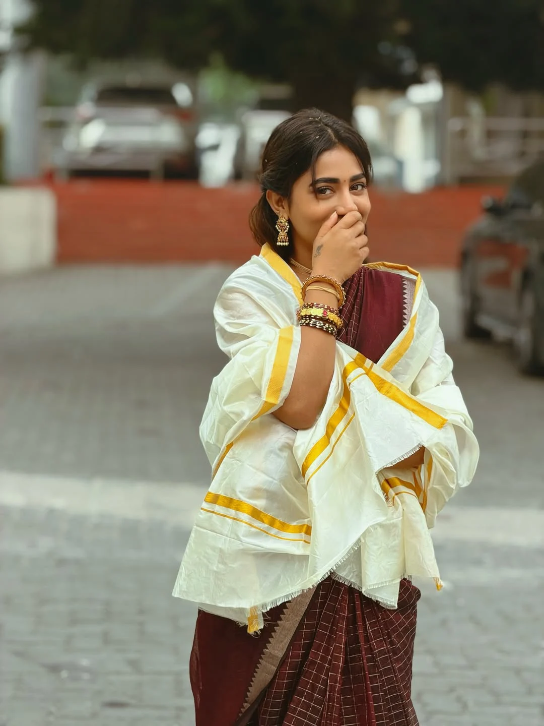 Nayani Pavani Visits Tirumala Temple