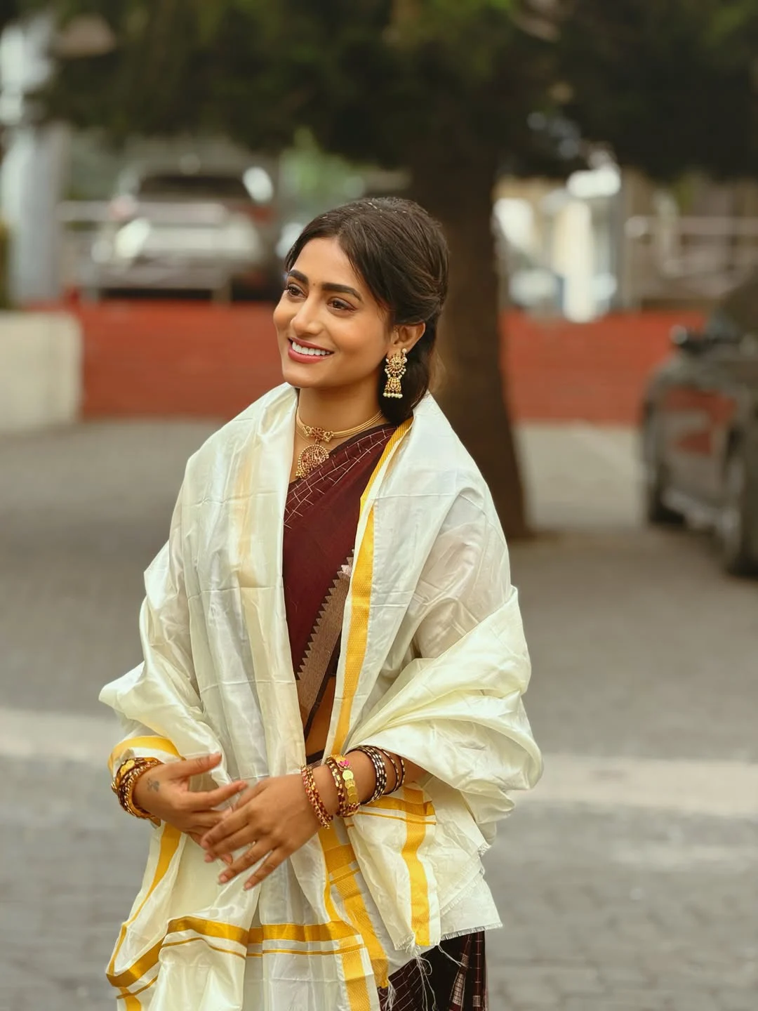 Nayani Pavani Visits Tirumala Temple