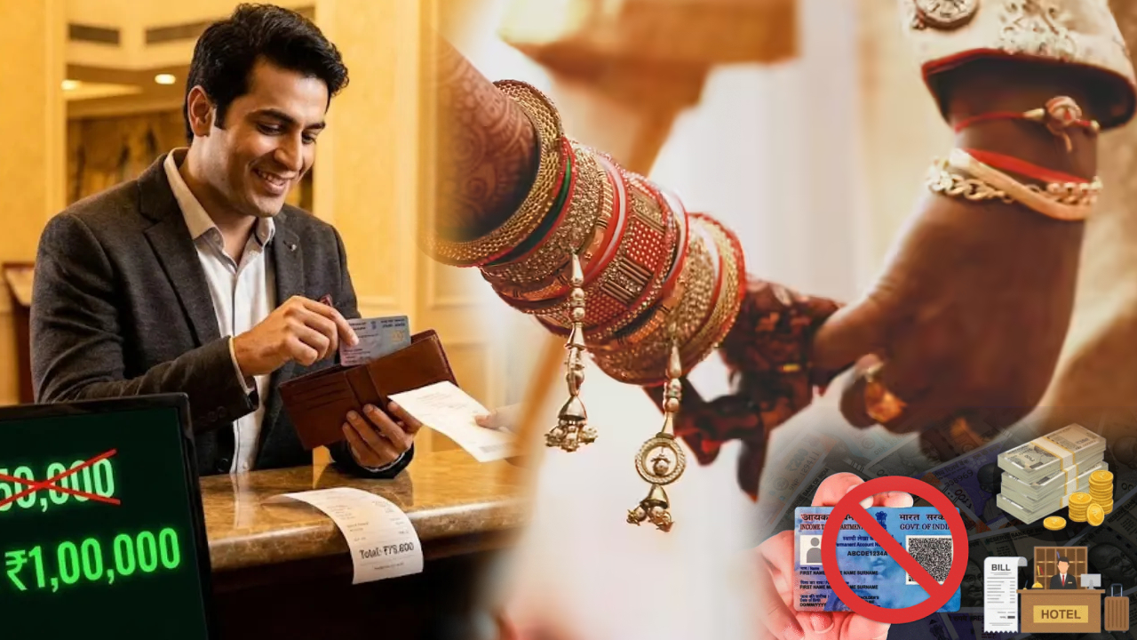 New PAN Rule : కొత్త పాన్ రూల్స్.. లగ్జరీ వెడ్డింగ్స్, రూ. లక్షకు పైగా హోటల్ బిల్లులపై ఐటీ నిఘా.. ప్రతి పైసాకు లెక్క చెప్పాల్సిందే!