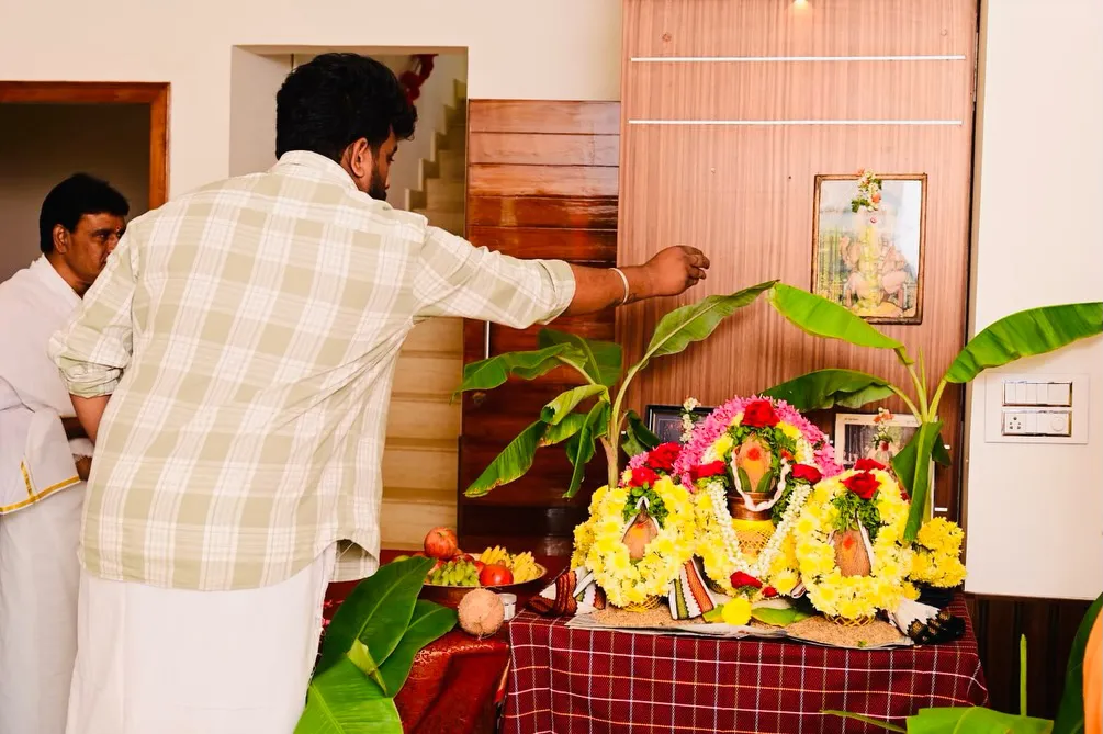 Bigg Boss Nikhil Maliyakkal House Warming Ceremony