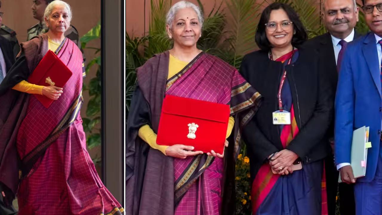 Budget 2026 : బడ్జెట్ వేళ కాంజీవరం చీరలో నిర్మలా సీతారామన్.. ఎందుకో తెలుసా..? ఒక్కో బడ్జెట్‌కు ఒక్కో చీరలో..