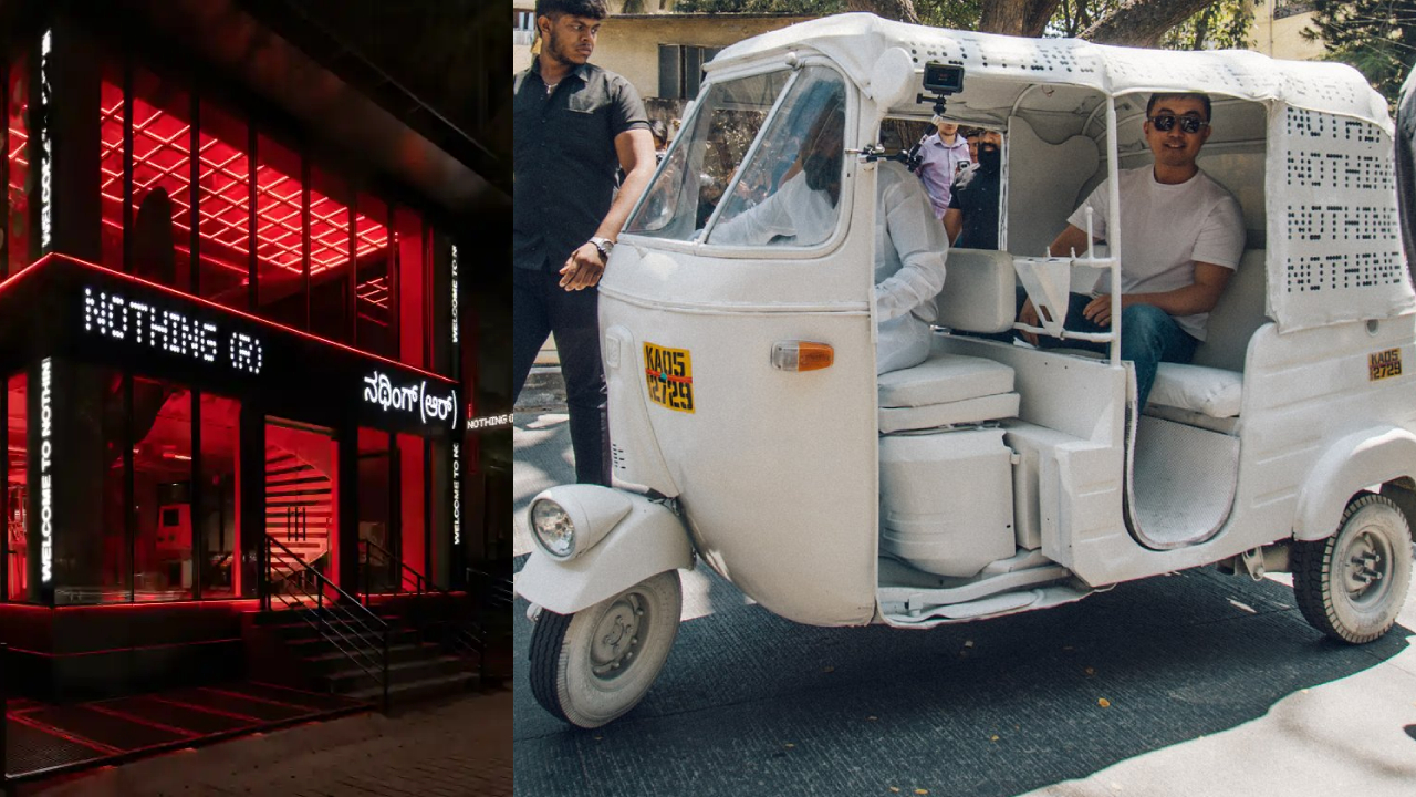 Nothing First Store : బెంగళూరులో నథింగ్స్ ఫస్ట్ ఫ్లాగ్‌షిప్ స్టోర్.. క్యూ కట్టిన కస్టమర్లు.. ఆటోలో ఎంట్రీ ఇచ్చిన సీఈఓ కార్ల్ పీ.. వీడియో వైరల్..!