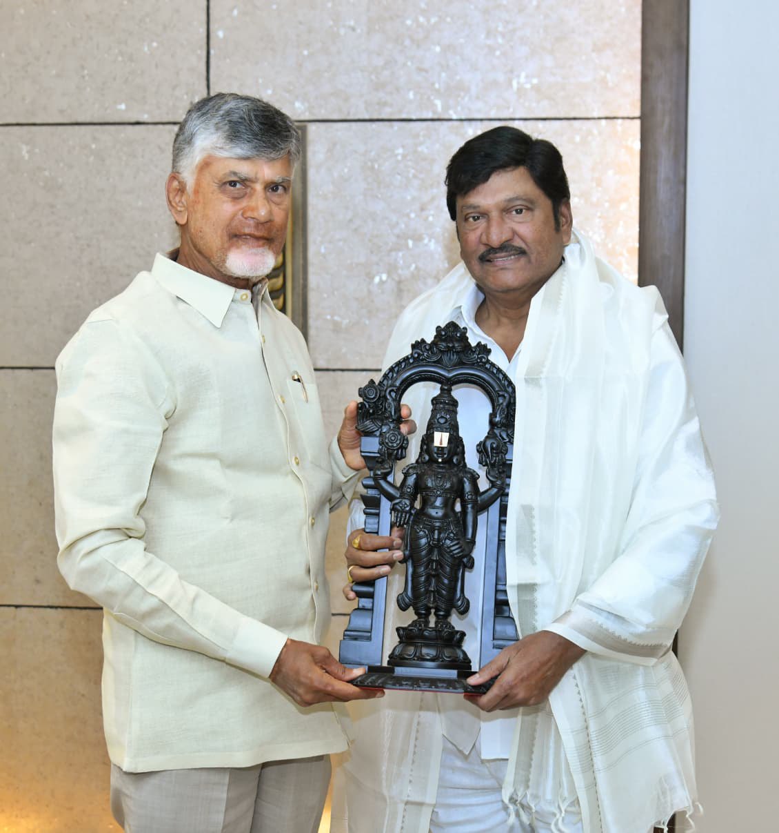 Rajendraprasad Meets CM Chandrababu Naidu