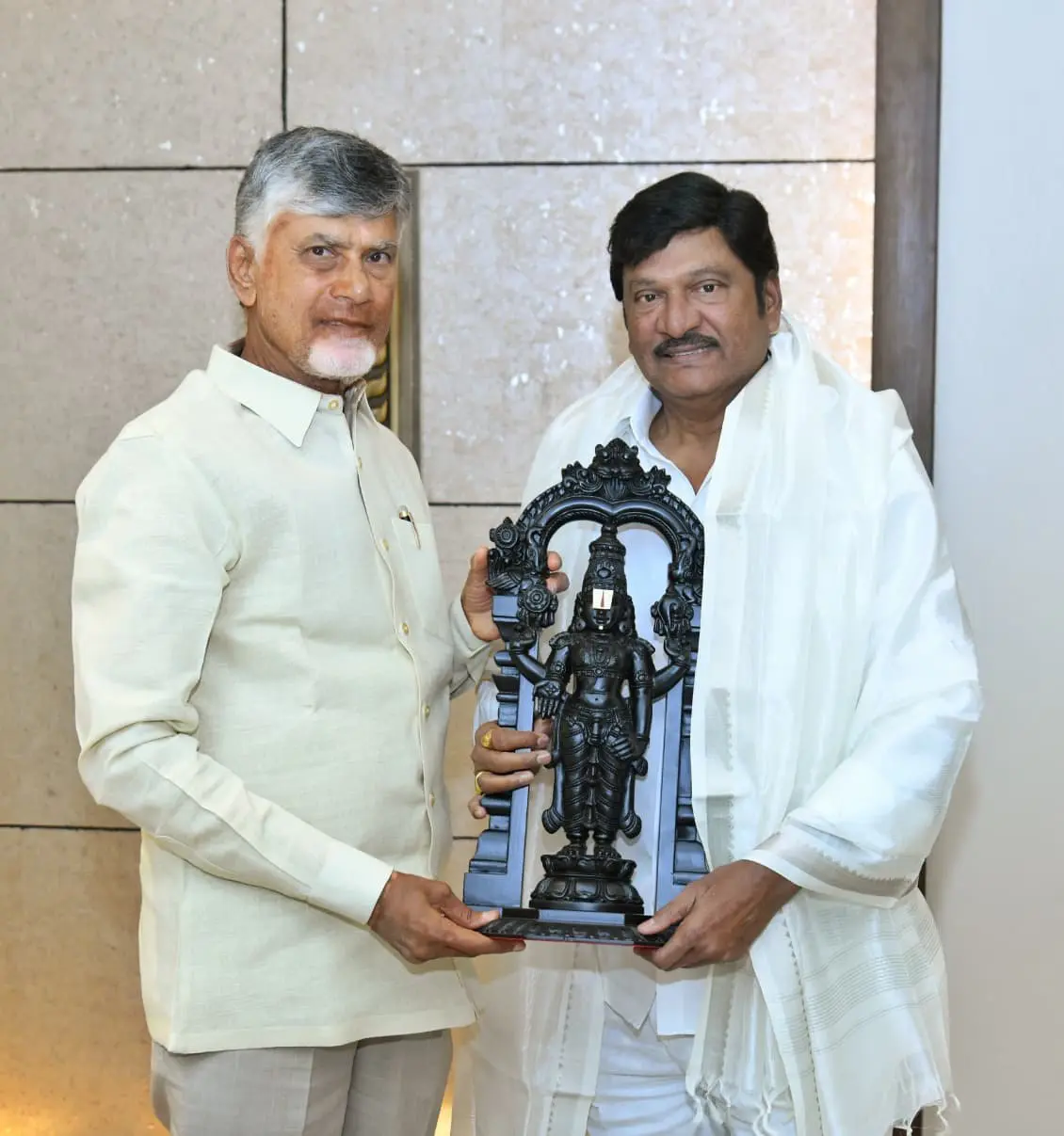 Rajendraprasad Meets CM Chandrababu Naidu