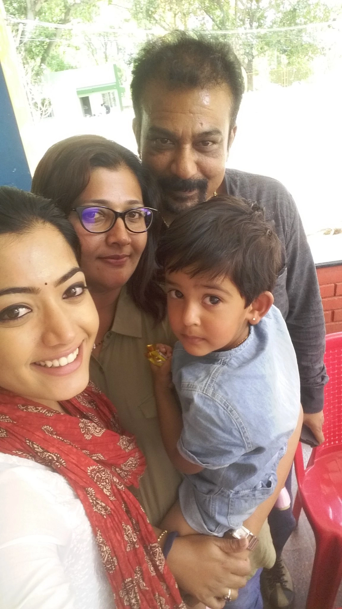 Rashmika Family Photos