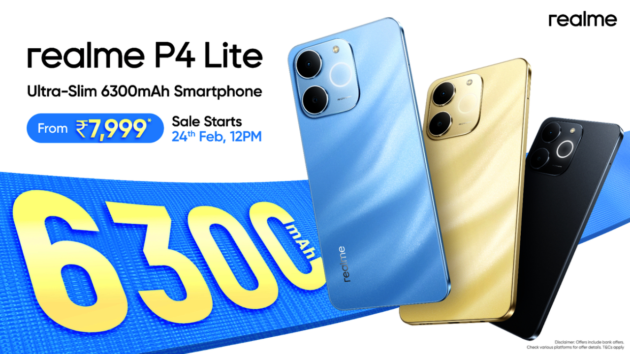 Realme P4 Lite : రియల్‌మి P4 లైట్ వచ్చేసిందోచ్.. ఫీచర్లు చూస్తే ఫిదానే, ధర చాలా చీప్ గురూ.. ఫస్ట్ సేల్ ఎప్పుడంటే?