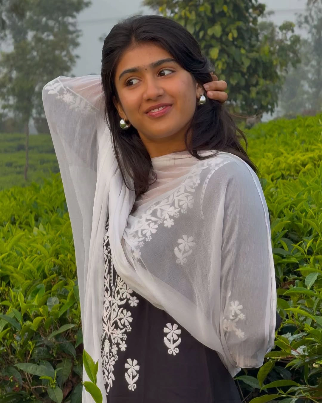 Sarvam Maya Fame Malayali Actress Riya Shibu Cute Photos