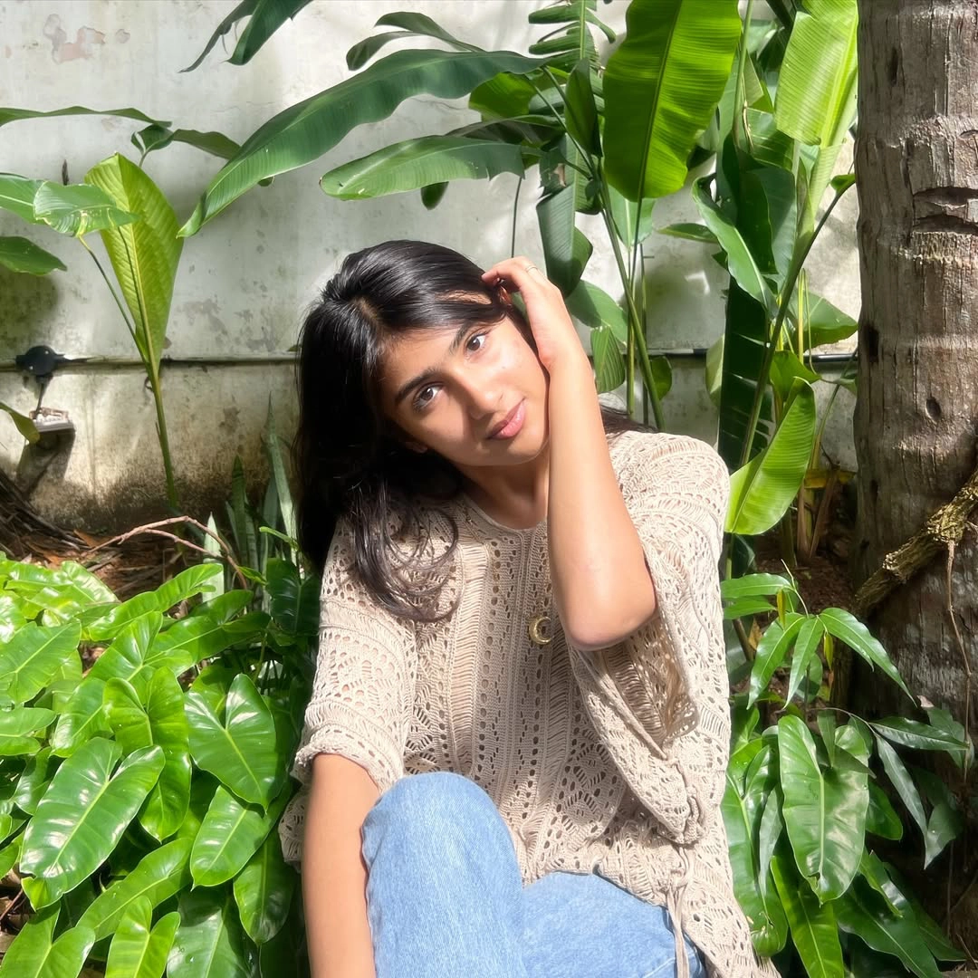 Sarvam Maya Fame Malayali Actress Riya Shibu Cute Photos