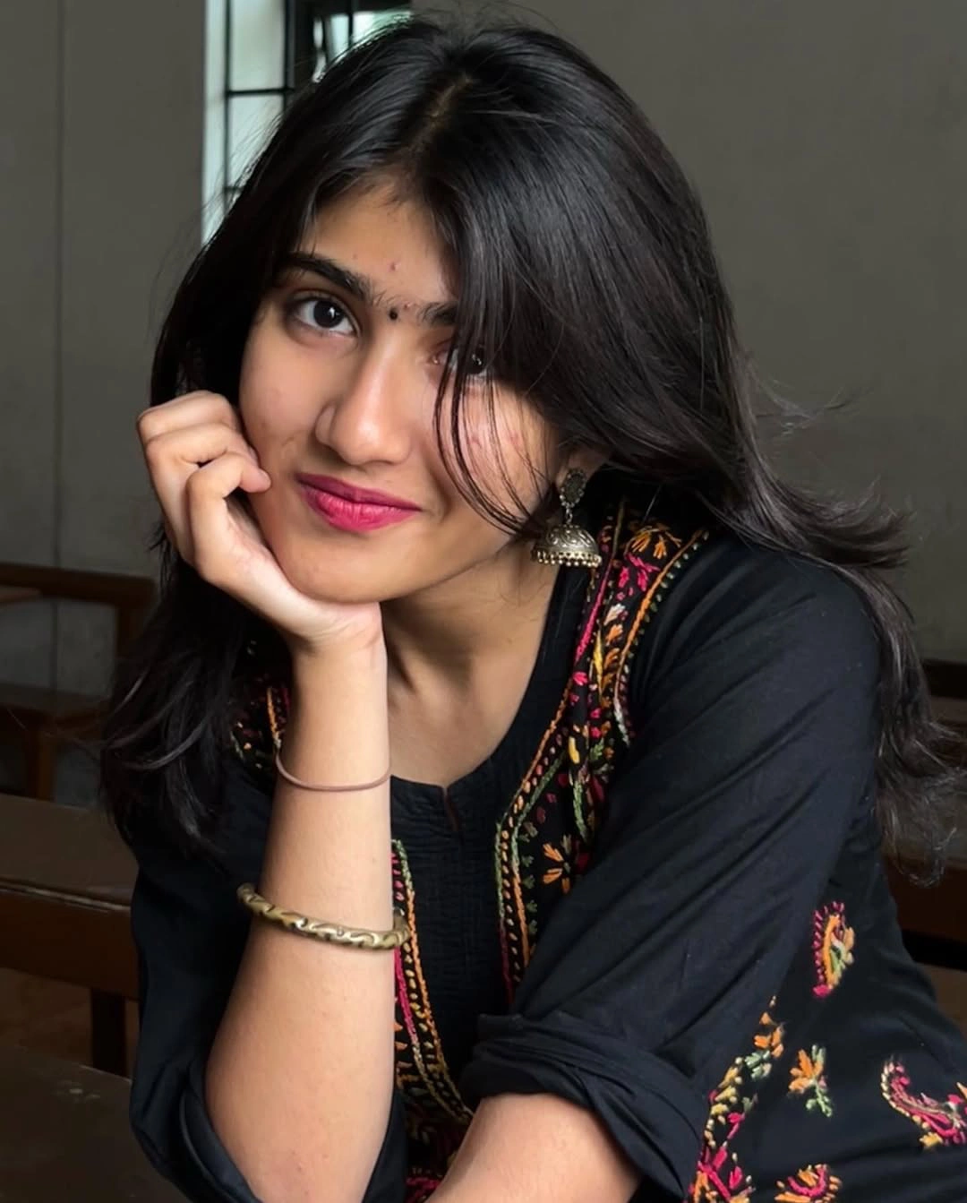 Sarvam Maya Fame Malayali Actress Riya Shibu Cute Photos