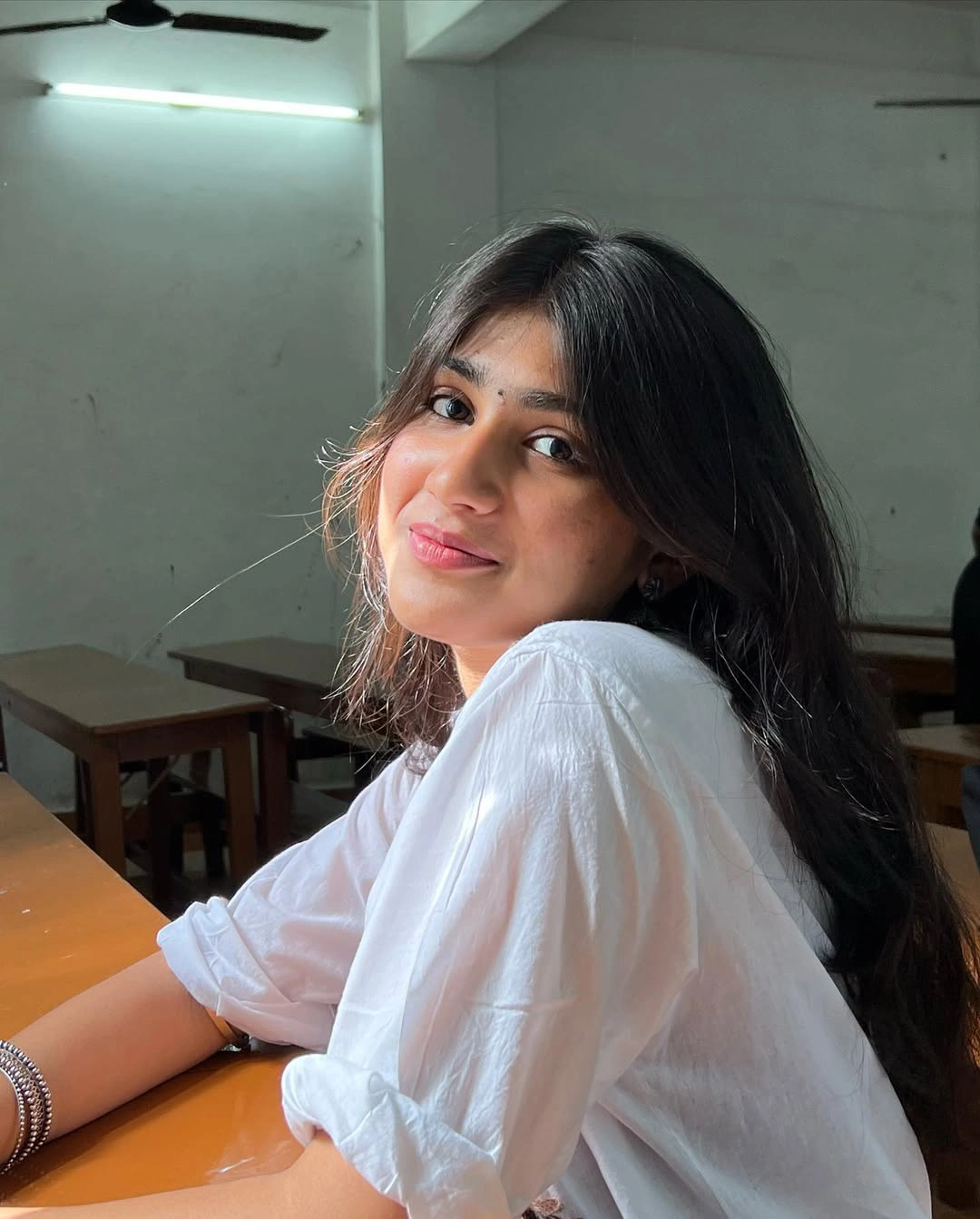 Sarvam Maya Fame Malayali Actress Riya Shibu Cute Photos