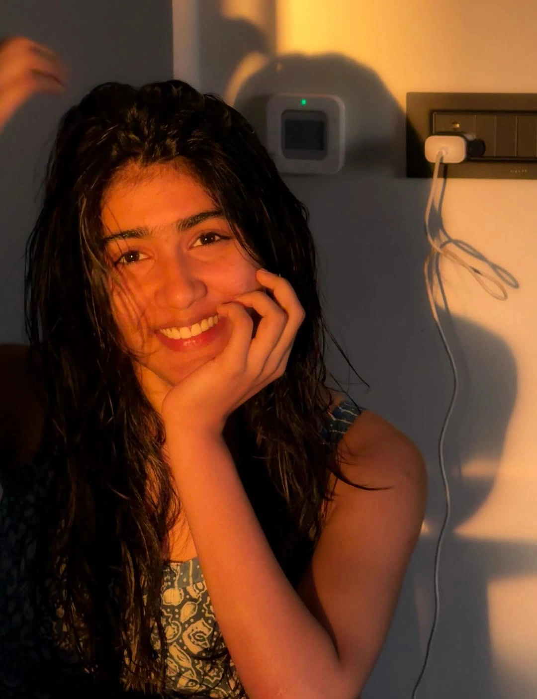 Sarvam Maya Fame Malayali Actress Riya Shibu Cute Photos