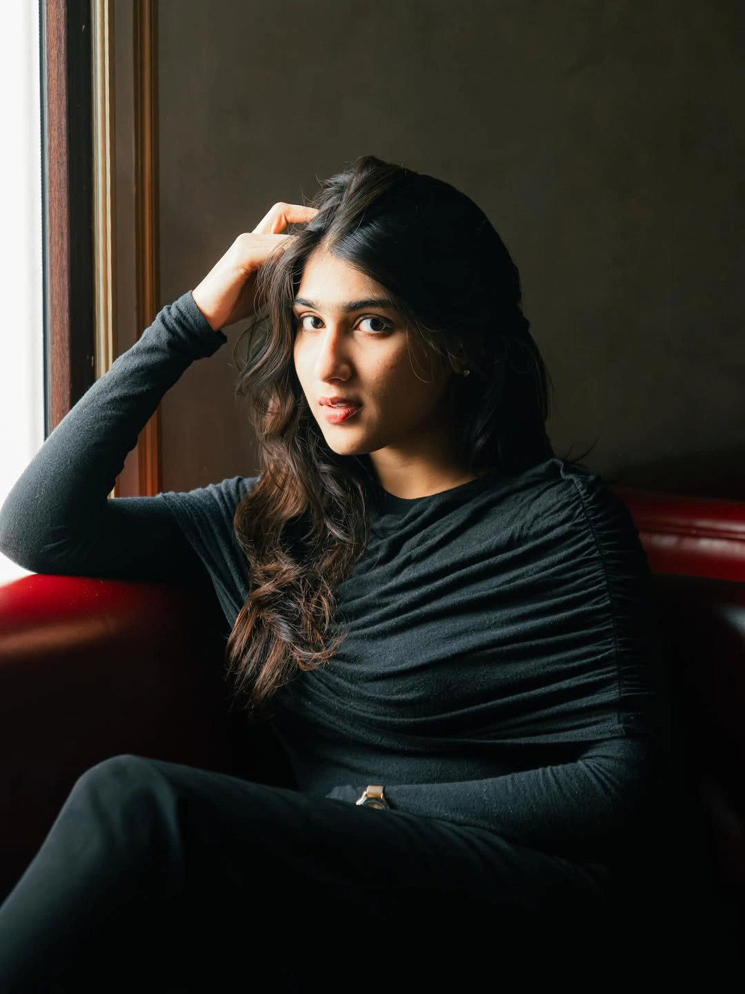 Sarvam Maya Fame Malayali Actress Riya Shibu Cute Photos