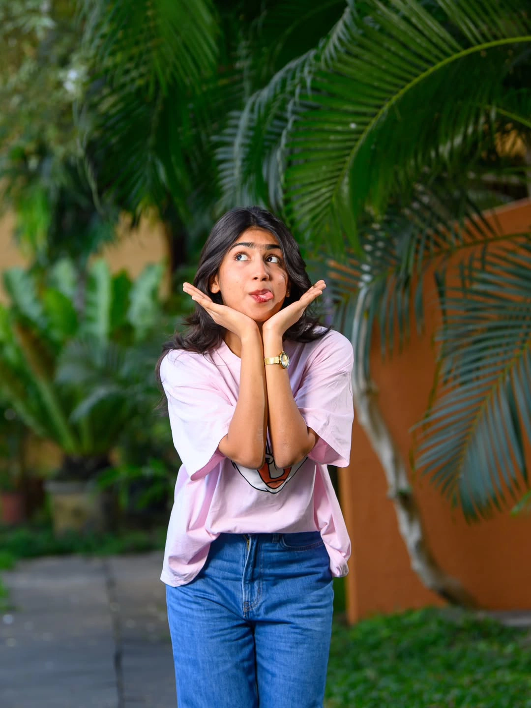 Sarvam Maya Fame Malayali Actress Riya Shibu Cute Photos