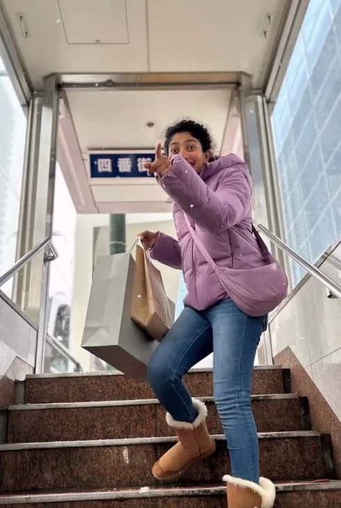Sai Pallavi Enjoying Vacation in Japan