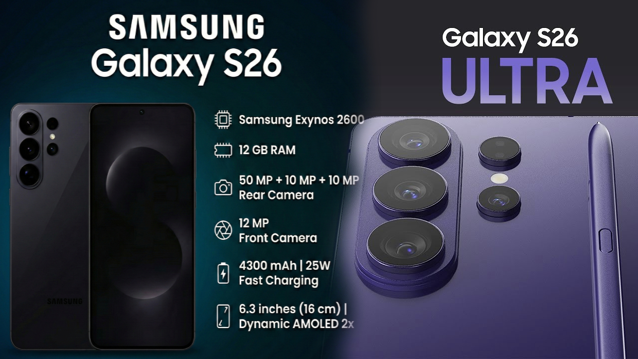 Samsung Galaxy S26 : ఖతర్నాక్ ఫీచర్లతో శాంసంగ్ గెలాక్సీ S26 సిరీస్ వచ్చేస్తోంది.. ఈసారి 3 ఫోన్లు.. లాంచ్ డేట్, ధరపై భారీ అంచనాలు!