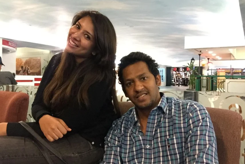 Sangavi Shares Cute Photos with Husband on Tenth Wedding Anniversary