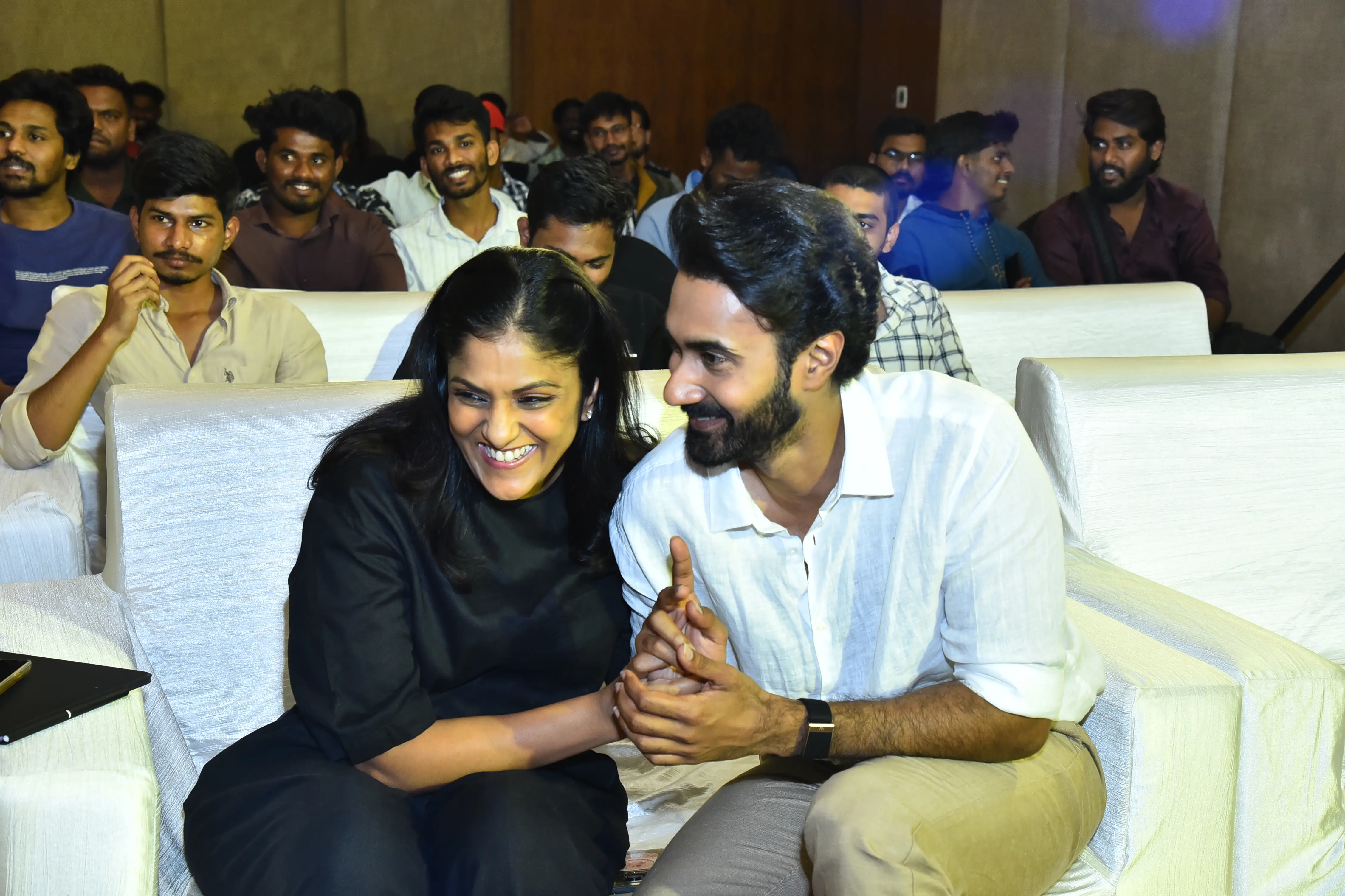 Santosh shoban Couple friendly Movie Pre valentine party