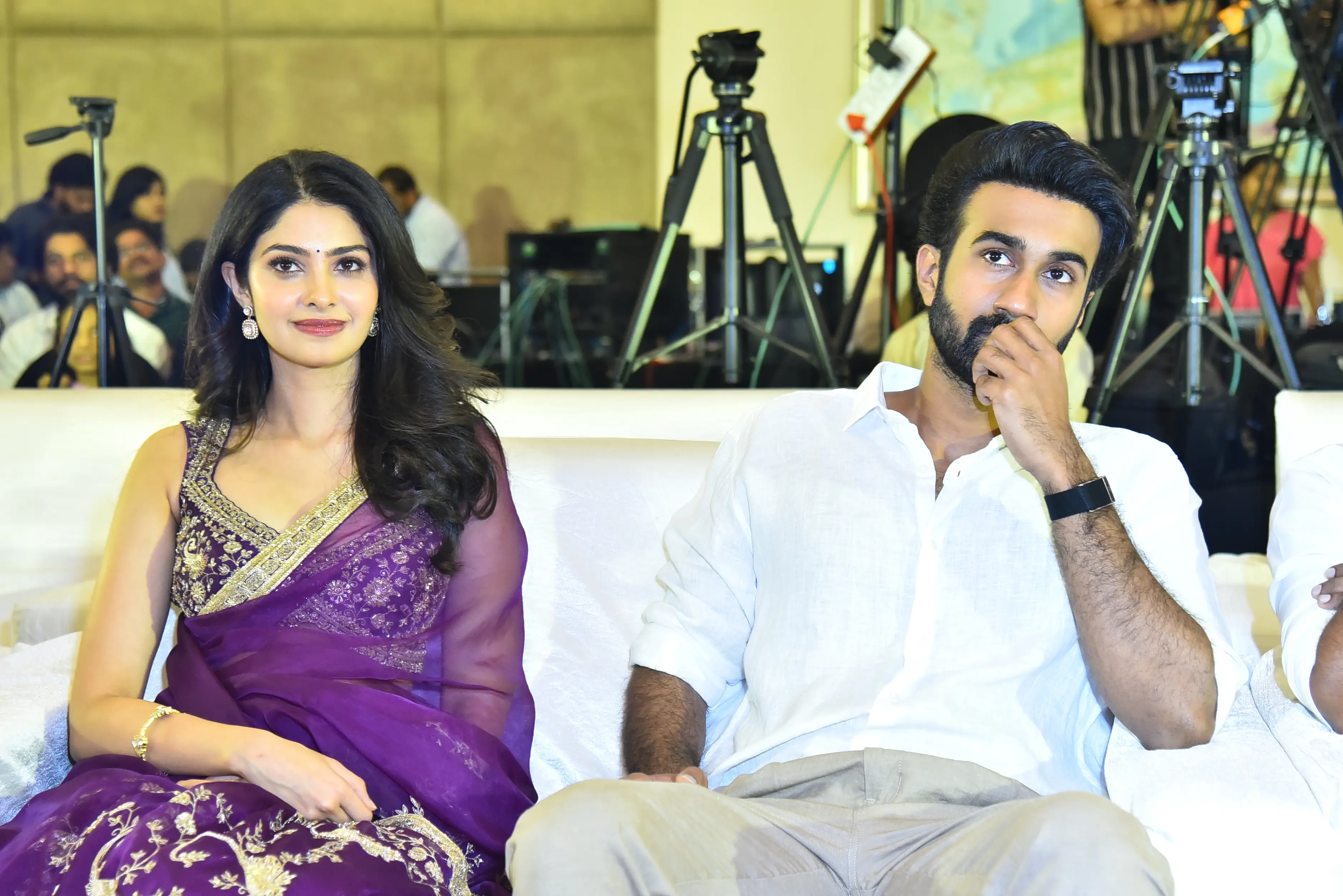 Santosh shoban Couple friendly Movie Pre valentine party