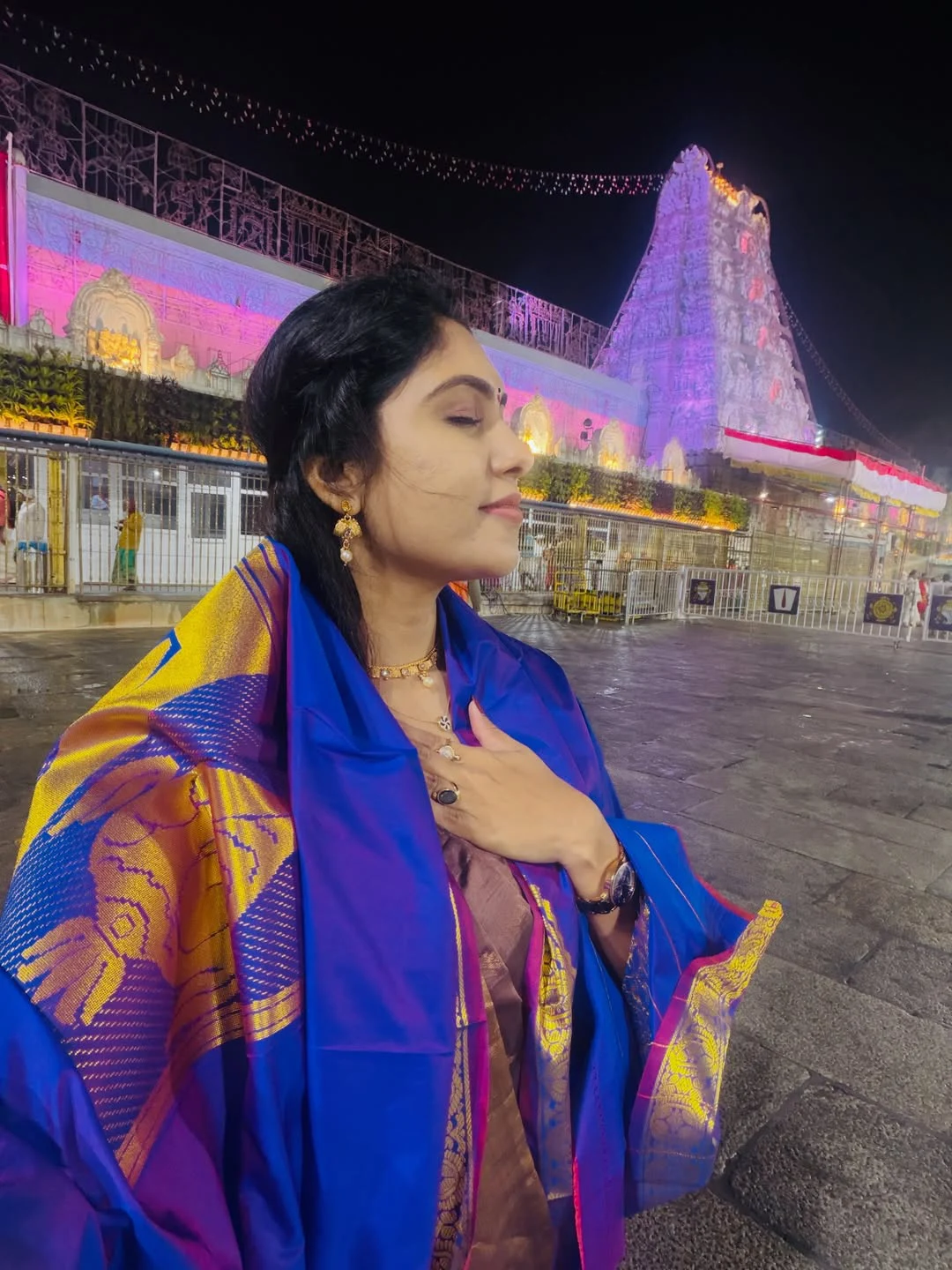 Jabardasth Satya Sri Visits Tirumala Temple