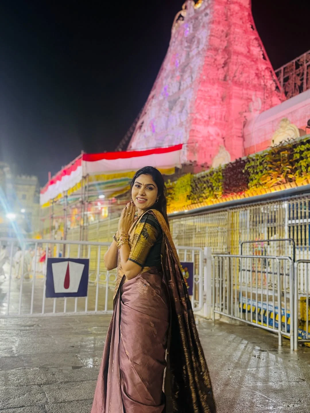 Jabardasth Satya Sri Visits Tirumala Temple